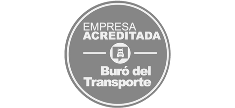 Empresa acreditada por buró del transporte